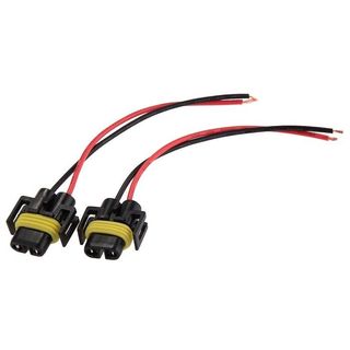 2* Enchufe Conector Bombilla H8 H9 H11 H16 Coche