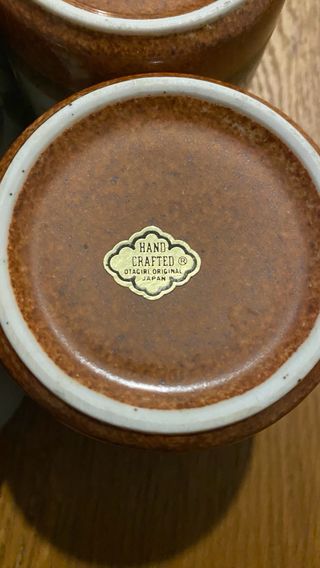 Set tazza ceramica per Sake’ otagiri