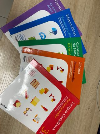 Libros de texto 3 primaria pack (16 libros)