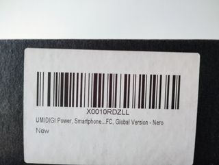 Smartphone Android 4G LTE Umidigi Power con Cover