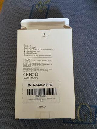 Cable adaptador hdmi/dp