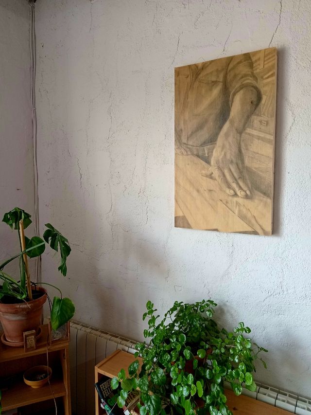 Cuadro Carpintero Manos