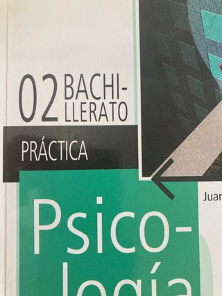 PSICOLOGIA 2º BACHILLERATO (LOE)