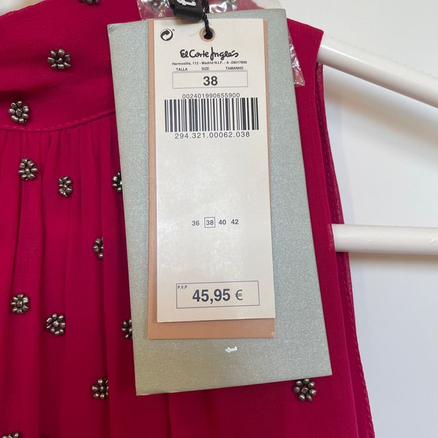 Blusa Tintoretto fucsia sin estrenar con etiqueta