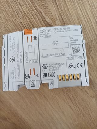 Wago FC Modbus y Power Supply