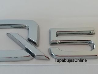LETRAS LOGO MALETERO AUDI Q3 Q5 Q7 CROMADAS