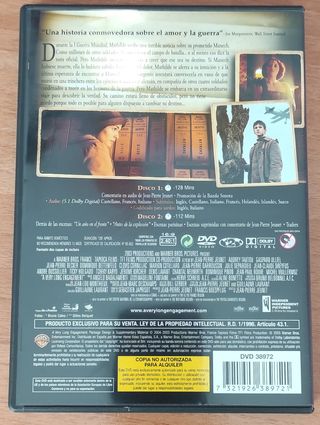 DVD PELÍCULA LARGO DOMINGO DE NOVIAZGO ED. 2DVDS