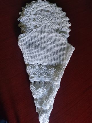 Paño o tapete de ganchillo
