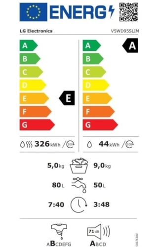 LG Lava-Secadora 9Kg / 5 Kg