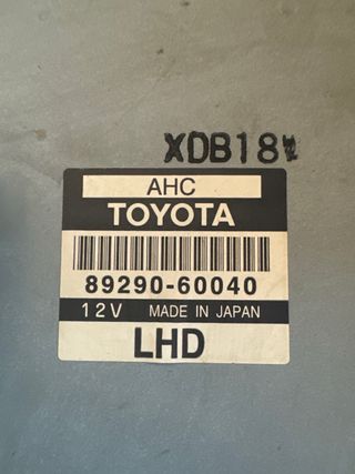 2 Centralitas suspensión hdj 100