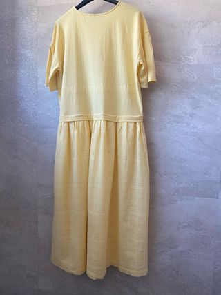 Vestido amarillo M de Salsa