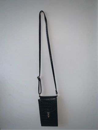 Minibolso bandolera negro