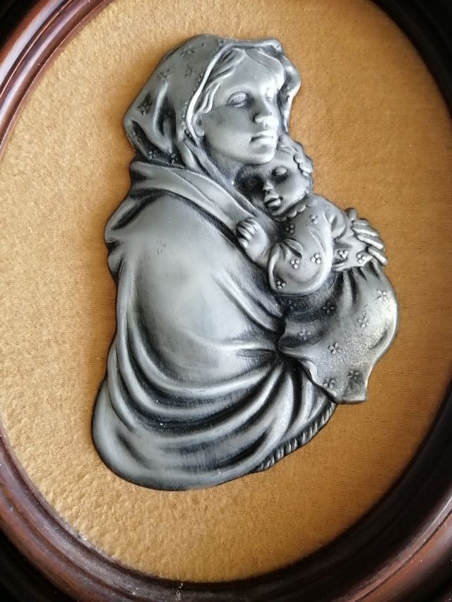 Quadro Madonna con bambino