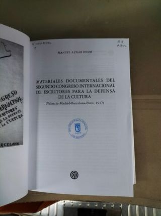 Materiales documentales del segundo congreso de es