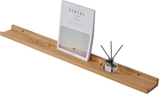 Estante flotante de roble 90*10cm