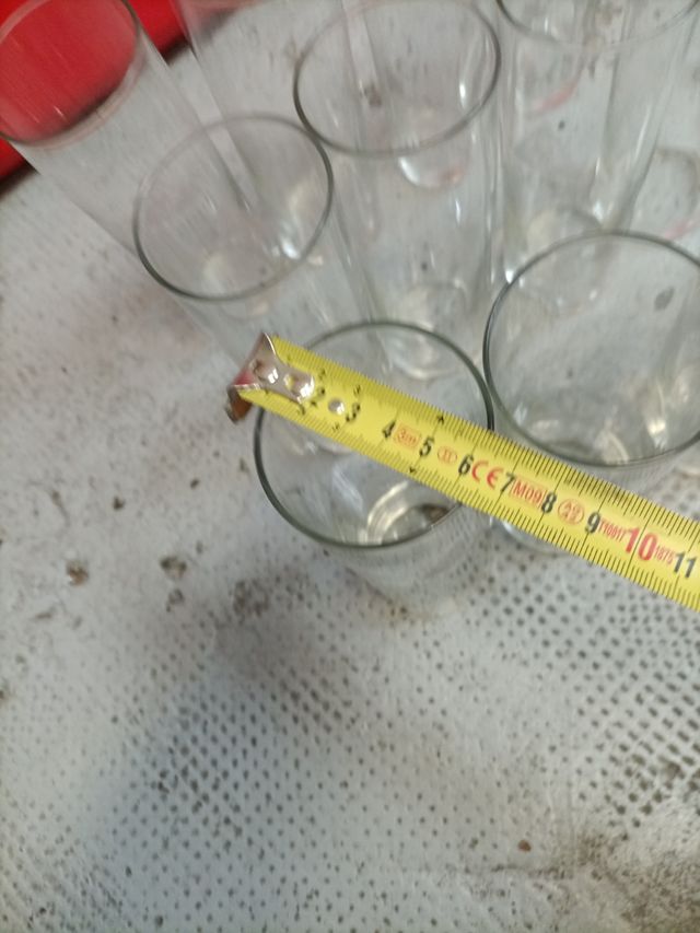 Vasos de tubo cacique 12