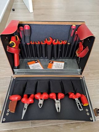 Maleta BAHCO Herramienta Aislada 1000 V 19 piezas