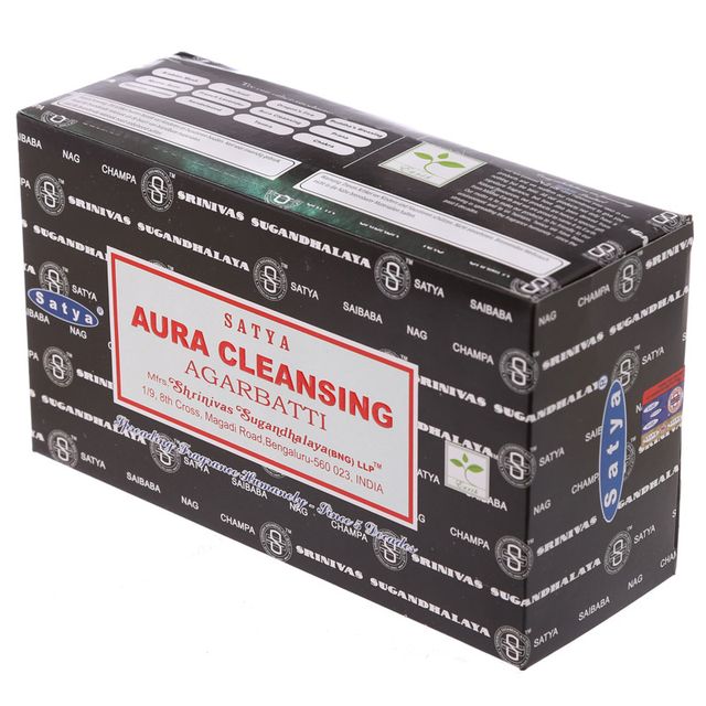 INCIENSO NAG CHAMPA SATYA CLEASING AURA
