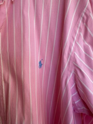 Camisa polo ralph lauren rosa