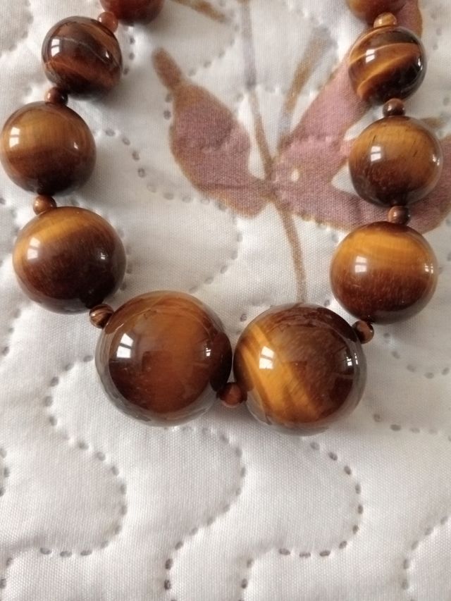 Collar de ojo de tigre