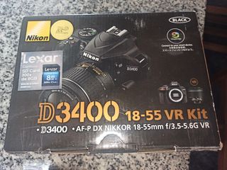 Cámara Nikon D 3400 bluetooth