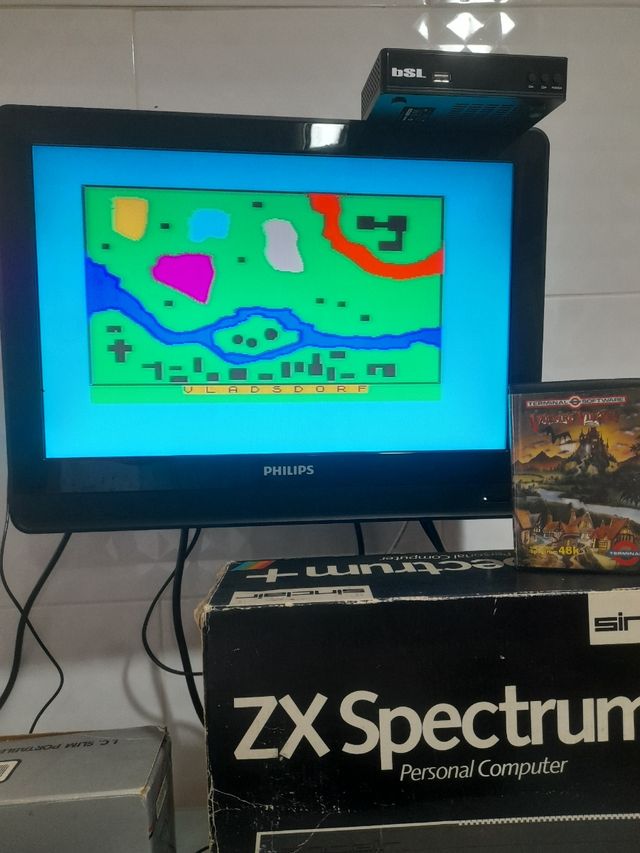 VAMPIRE VILLAGE ZX SPECTRUM ( FUNCIONA )