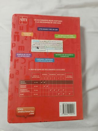 Diccionario básico primaria lengua española