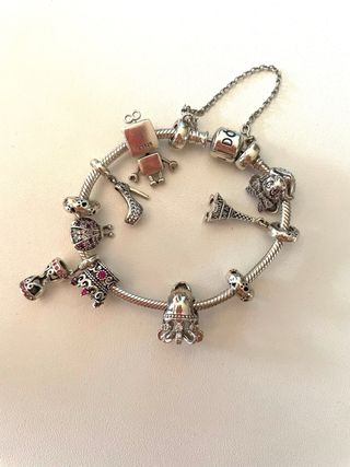 Pulsera Plata Charm