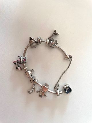 Pulsera Plata Charm