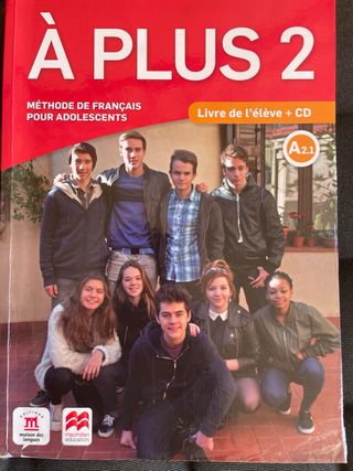 Libro francés 1° bachillerato
