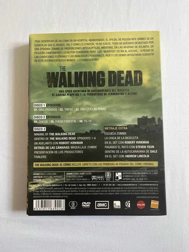 DVD The Walking Dead (temporada 1)