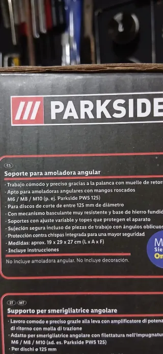 Soporte NUEVO para Amoladora Angular