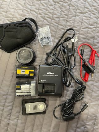 Camara Nikon D7100  con objetivo 50mm f:1.8