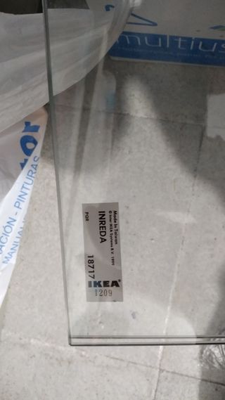 3 x Cristal inreda ikea