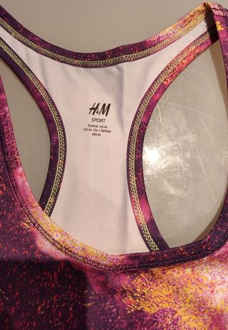 Camiseta de tirantes deportiva