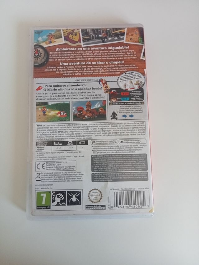 Super Mario Odyssey Nintendo switch