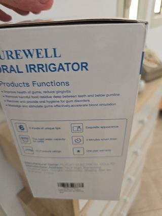 Oral irrigator