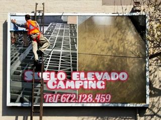 nuevo fábrica: eleva suelo avance camping