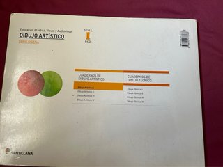 dibujo artístico. Santillana. 1º ESO
