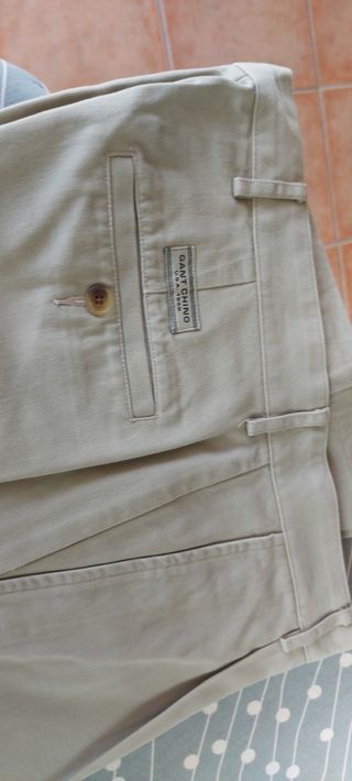 Calça Chino Caqui