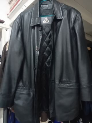 Chaqueta de pie_cuero