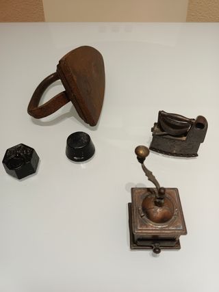 Plancha de hierro antigua