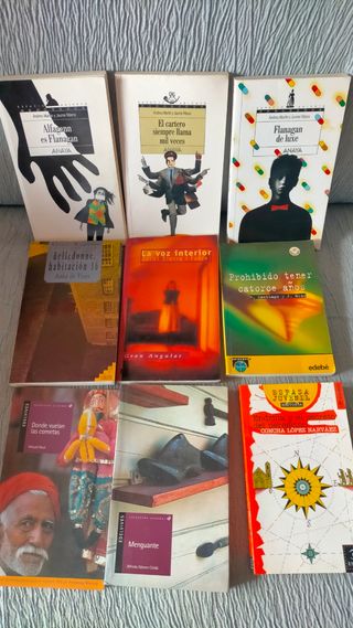 3x2 LIBROS JUVENILES UNO 3€, TRES 6€..