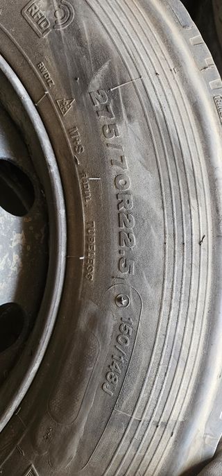 Llanta, Rueda 275/70/R22.5