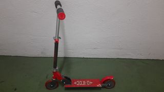 Patinete unisex, de aluminio, plegable y con cierr