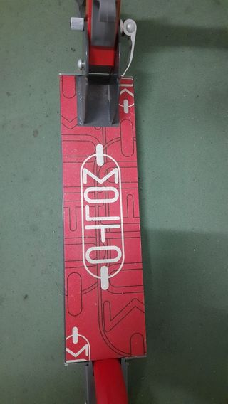Patinete unisex, de aluminio, plegable y con cierr