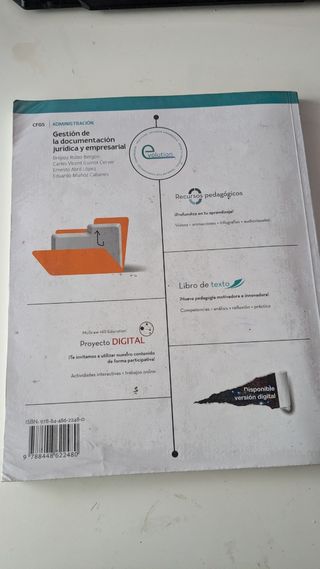 Gestión de la documentación jurídica y empresarial