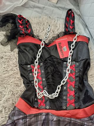 Disfraz gótico talla m completo 
