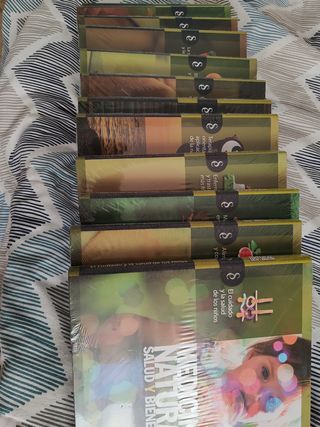 Libros 12 unidades. Medicina natural