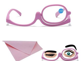 Occhiale per il trucco monolente